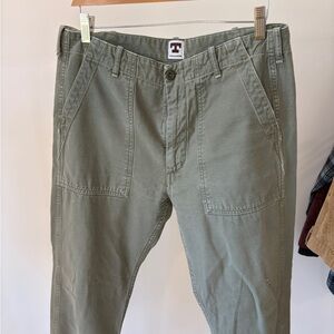 Tellason Sage Green Chinos